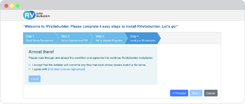 LinkedIn Login Setup - RVsitebuilder